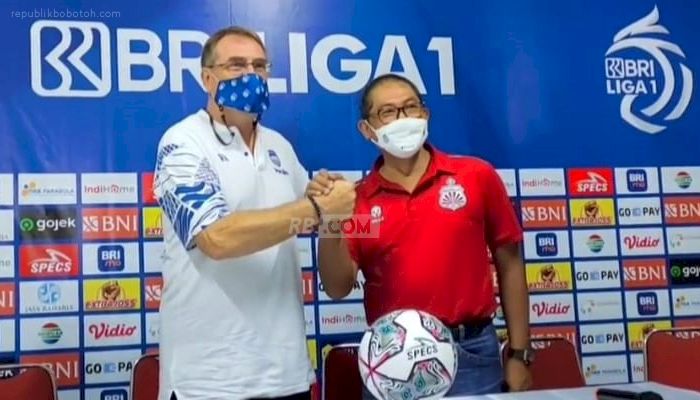 Gestur Meludahi Pelatih Persib Viral di Medsos, Begini Penjelasan Manajer Bhayangkara FC